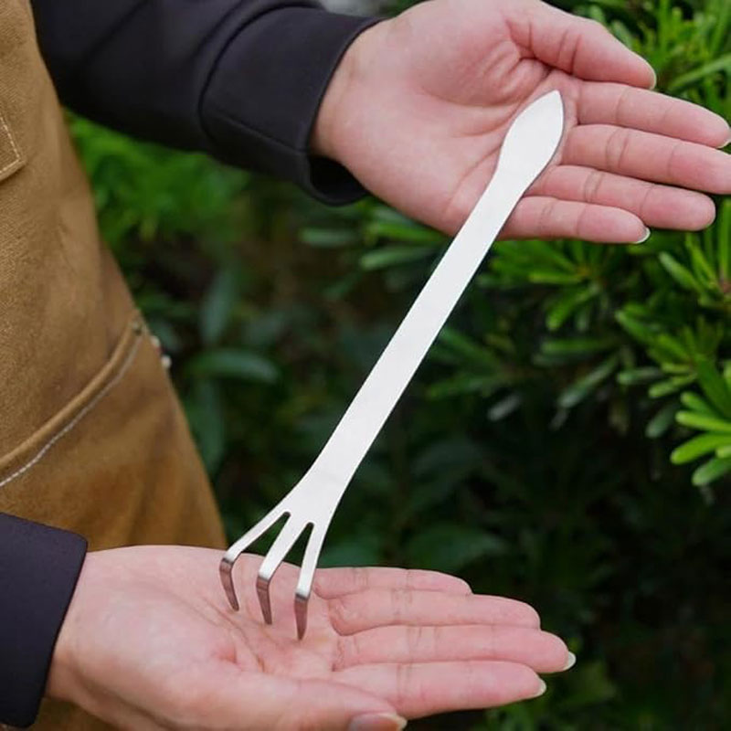 Bonsai Garden Accessories - مجرفة جذور من الفولاذ المقاوم للصدأ،