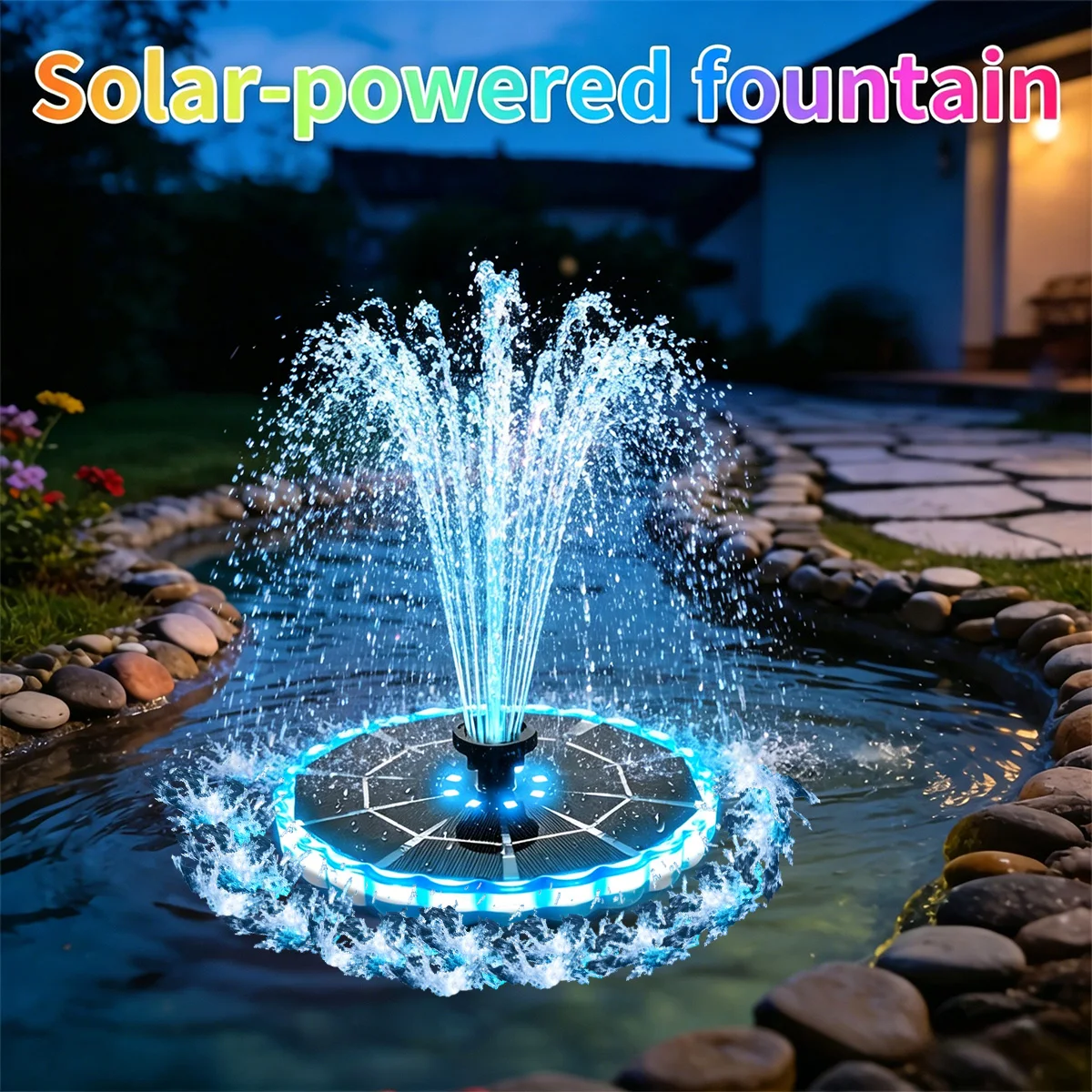 Bonsai Garden Fountain - نافورة شمسية خارجية 3.5 واط للحدائق