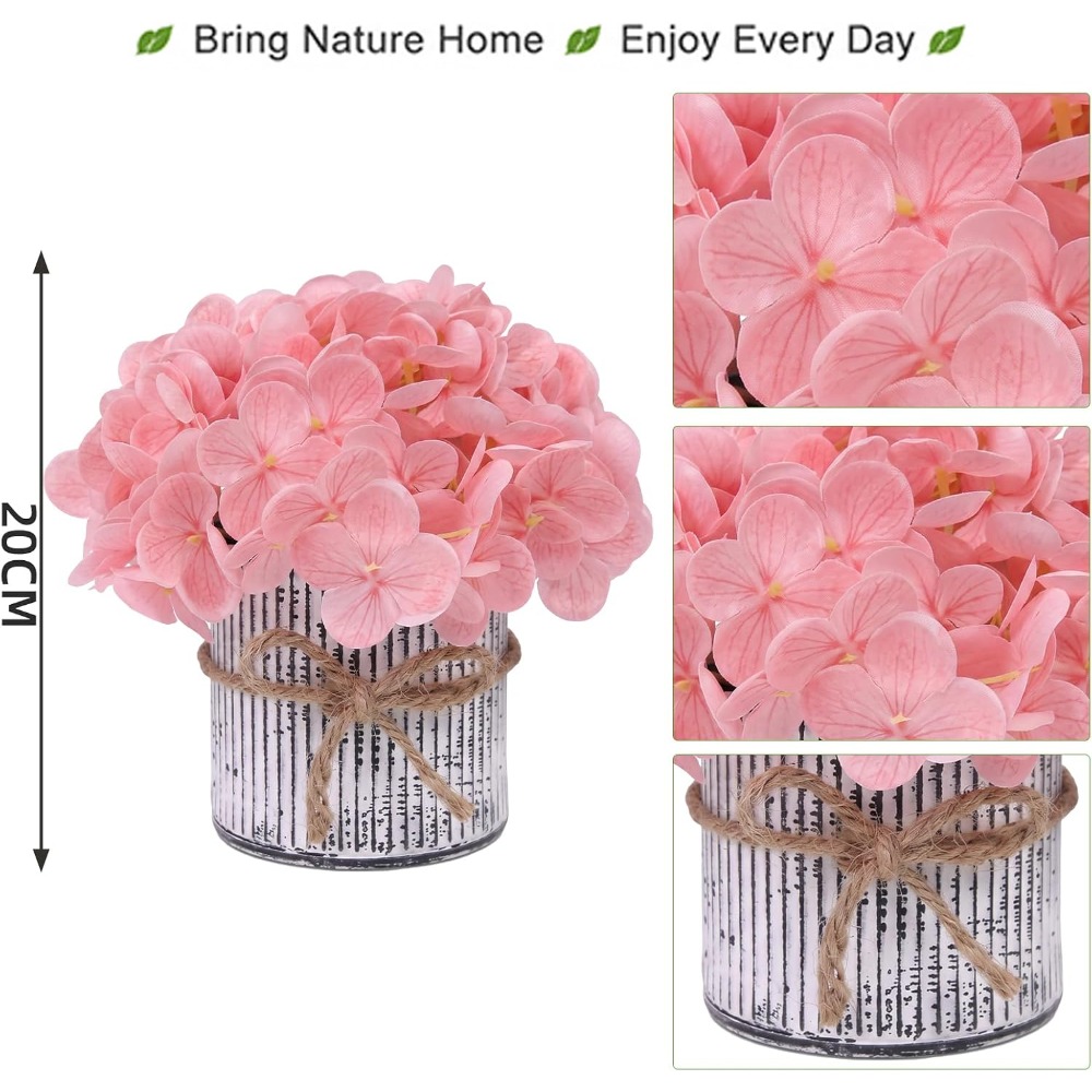 زهور الهيدرانجيا الاصطناعية قط - مراجعة Bonsai Garden Centre وسعره