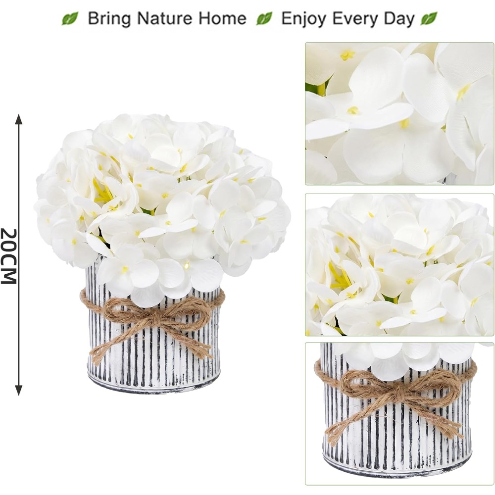 زهور الهيدرانجيا الاصطناعية قط - مراجعة Bonsai Garden Centre وسعره