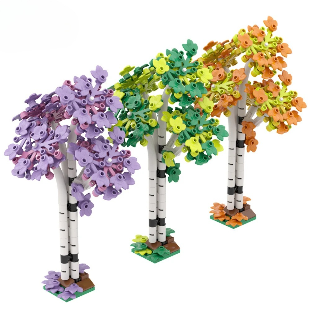 152 قطعة MOC اللبنات حديقة مزر - مراجعة Bonsai Garden Lego وسعره