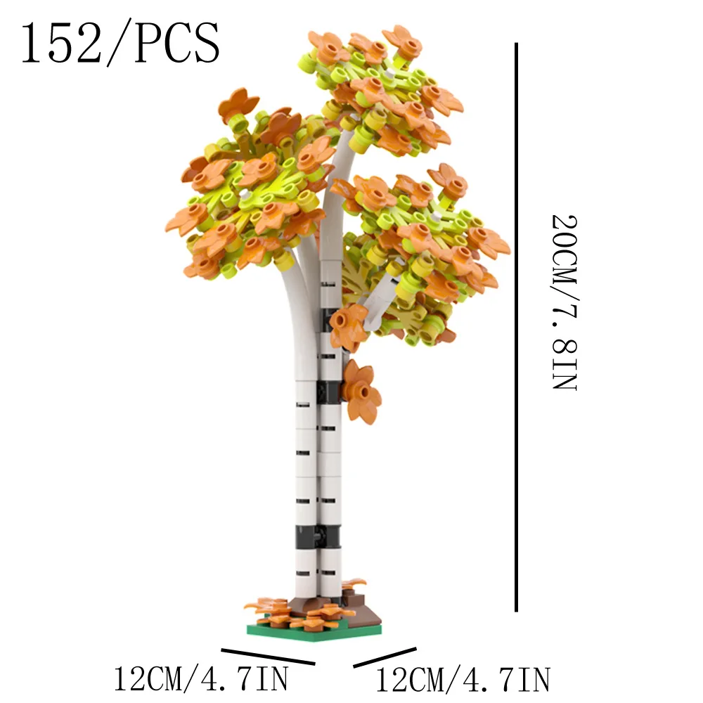 152 قطعة MOC اللبنات حديقة مزر - مراجعة Bonsai Garden Lego وسعره