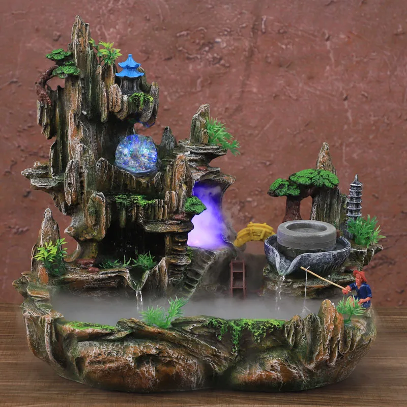 عرض الجبل نافورة الجنينة تداول - مراجعة Bonsai Garden Fountain وسعره