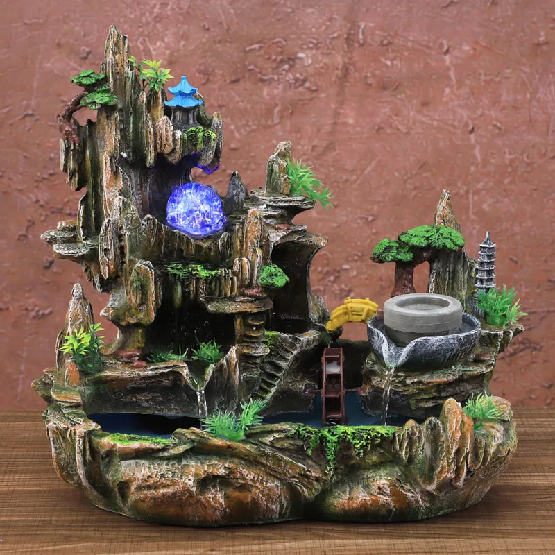 عرض الجبل نافورة الجنينة تداول - مراجعة Bonsai Garden Fountain وسعره
