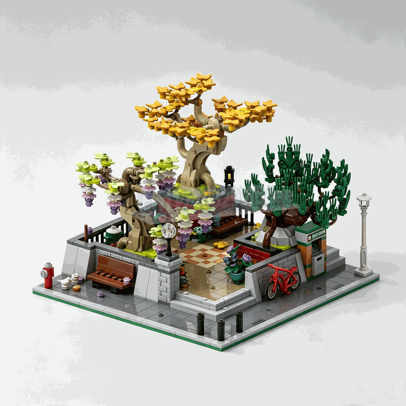 1309 قطعة من مكعبات بناء شجرة  - مراجعة Bonsai Garden Lego وسعره
