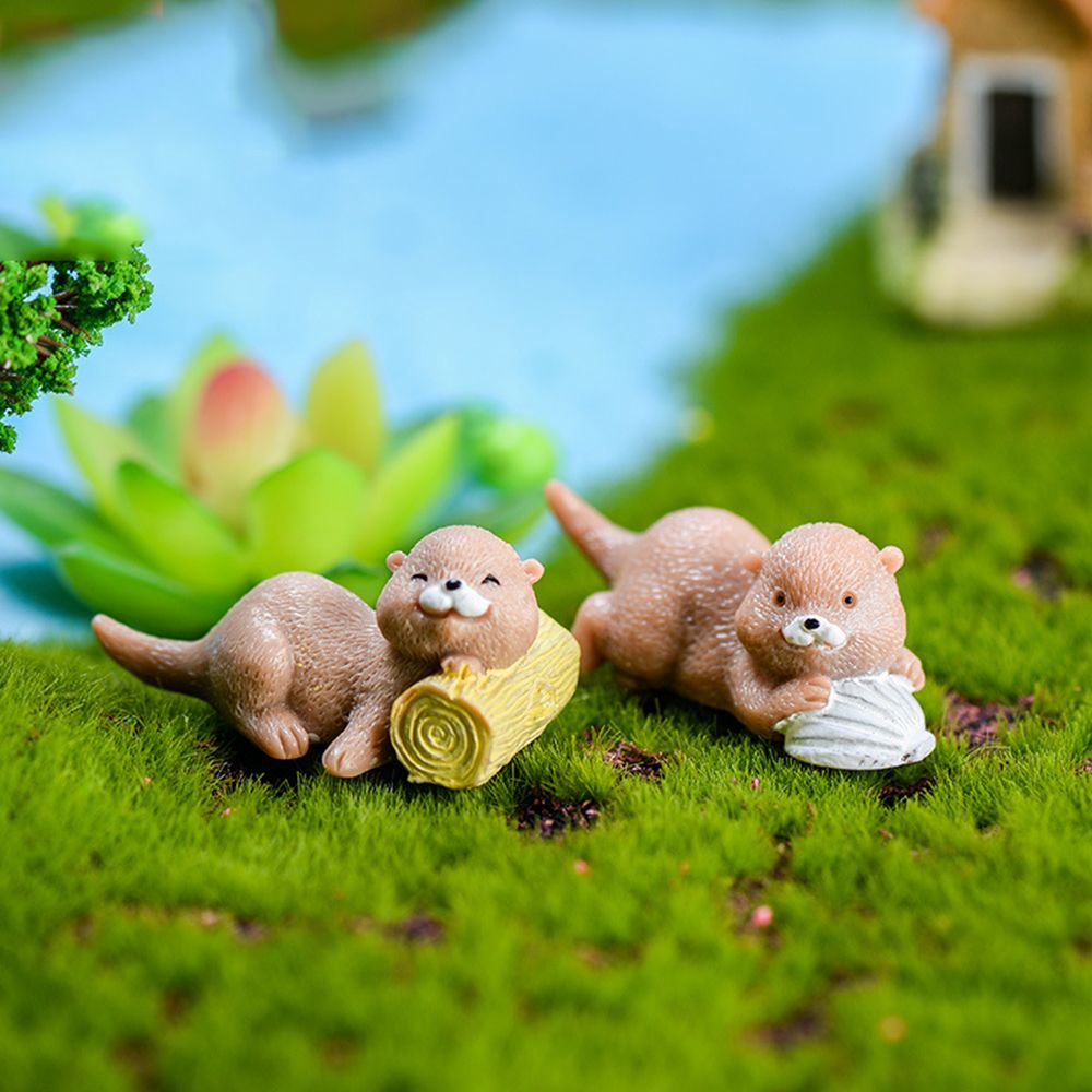 Otters تمثال صغير ديكور المنزل - مراجعة Bonsai Garden Europe وسعره