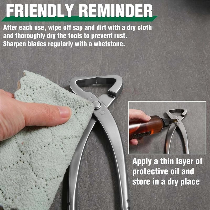 مجموعة أدوات بونساي شديدة التح - مراجعة Bonsai Tool Set وسعره