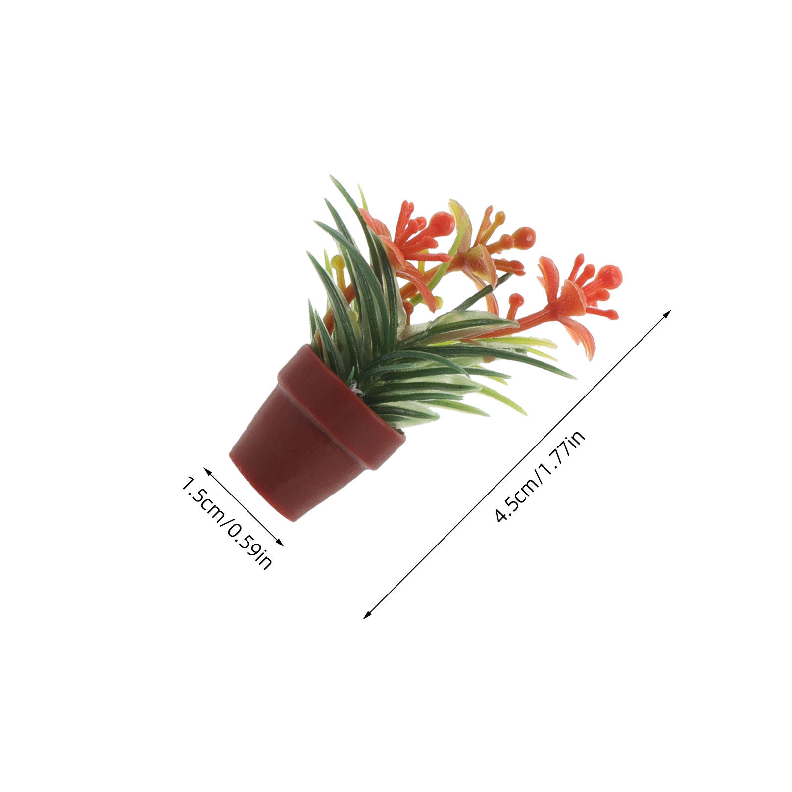 8 قطع من النباتات الصناعية الم - مراجعة Bonsai Garden Accessories وسعره