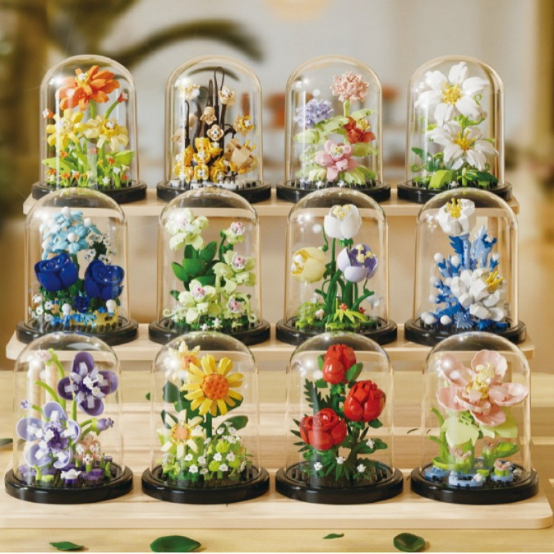 مجموعة مكعبات بناء على شكل باق - مراجعة Bonsai Garden Lego وسعره