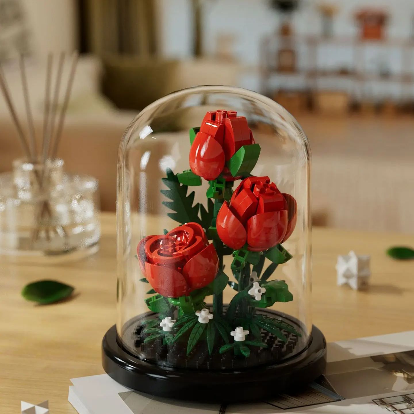 مجموعة مكعبات بناء على شكل باق - مراجعة Bonsai Garden Lego وسعره