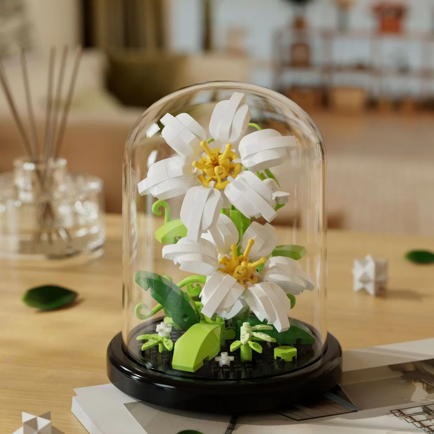 مجموعة مكعبات بناء على شكل باق - مراجعة Bonsai Garden Lego وسعره